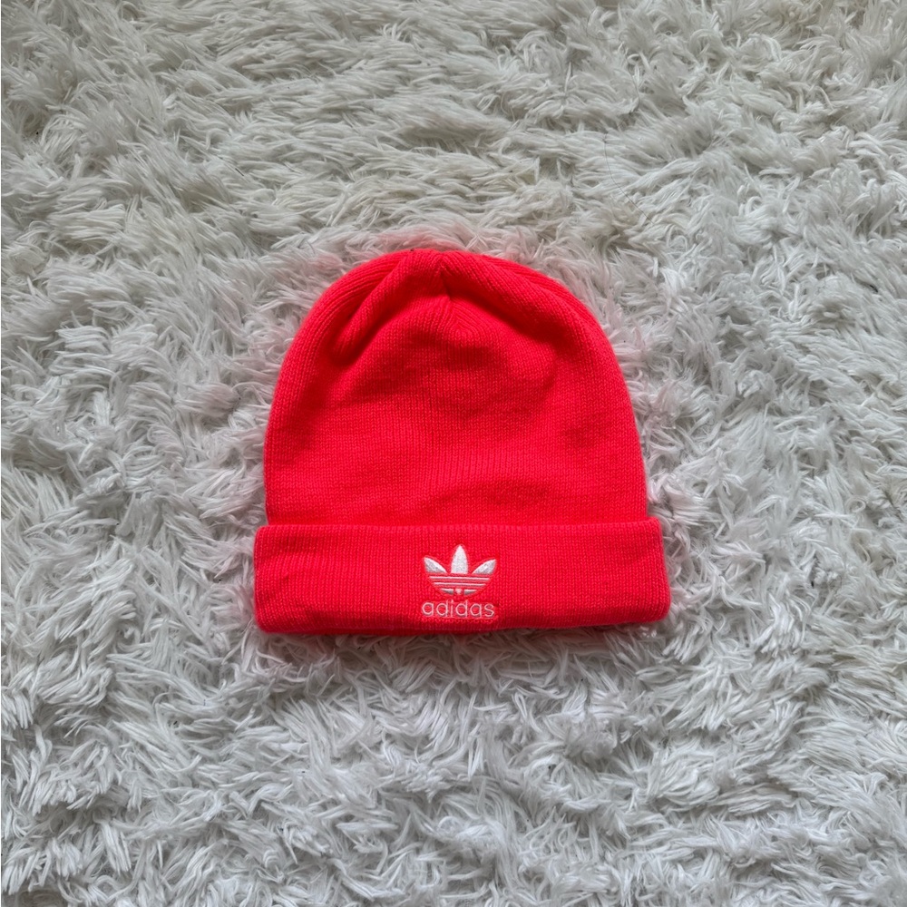 Adidas Bright Pink Beanie